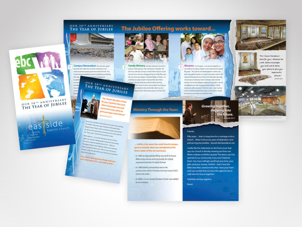 Eastside Baptist Church Capital Campaign Brochure