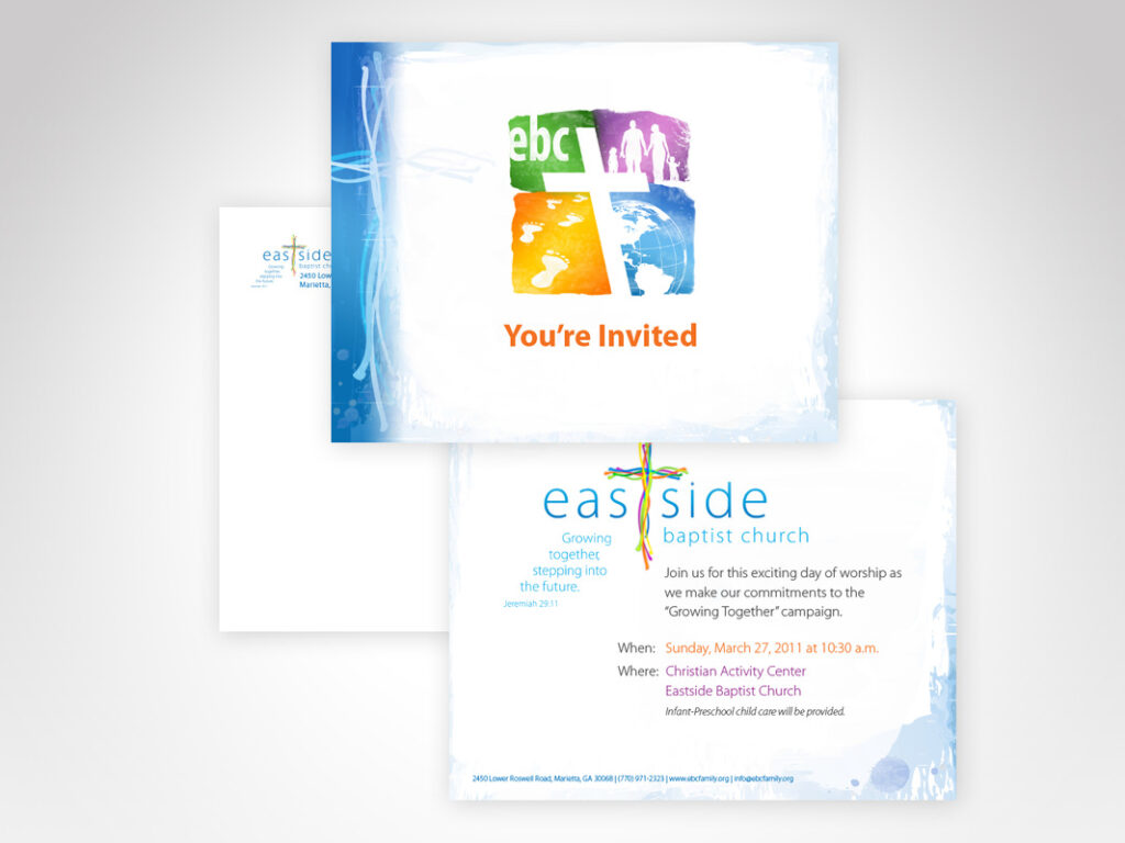 Eastside Baptist Church Capital Campaign Invitation